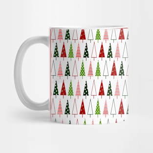 Christmas trees pattern Mug